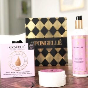 NEW SPONGELLE French Lavender Gift Set